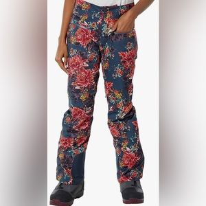 Obermeyer Floral Ski Pants NWT